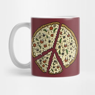 Peace Pizza Mug